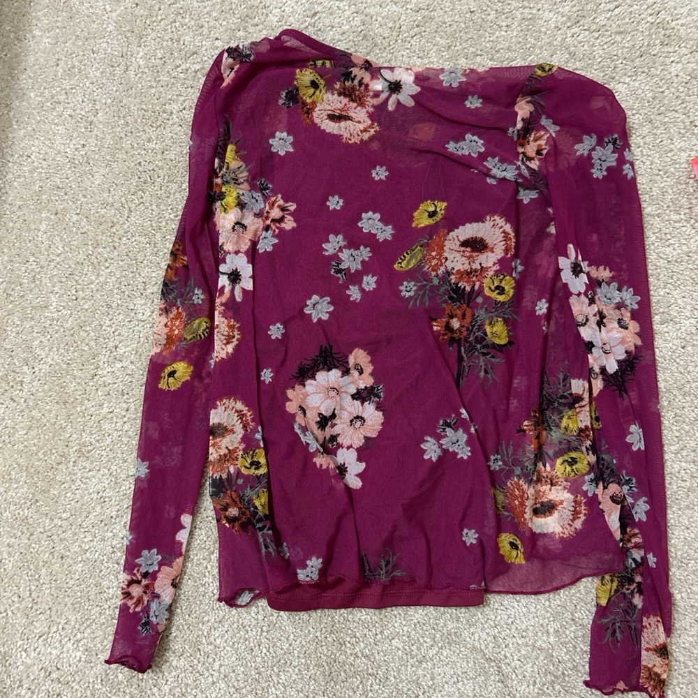 Floral/Boho Tops and Patterned Blouses Bundle of 6